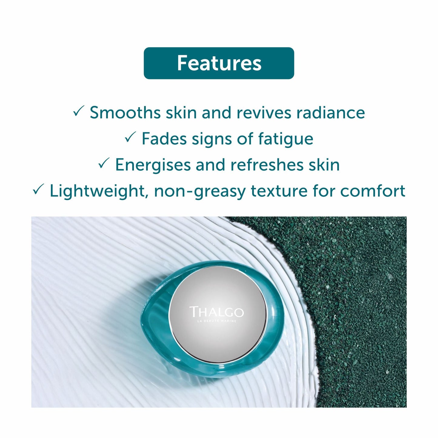 Thalgo Energising Cream - Restores Comfort & Boosts Radiance - 50ml