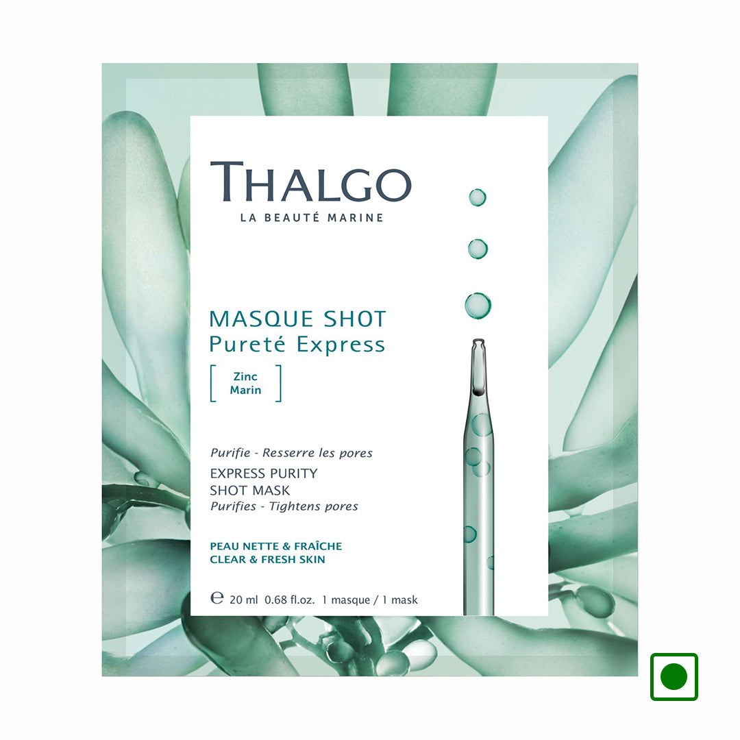 Thalgo Express Purity Shot facial mask, 20 ml box