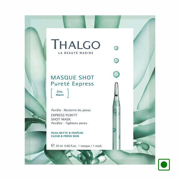 Thalgo Express Purity Shot facial mask, 20 ml box