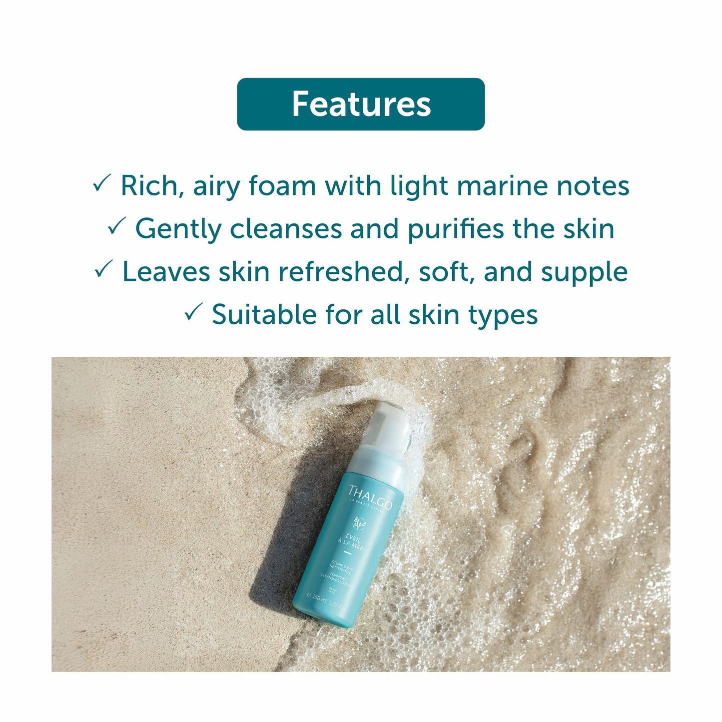 Thalgo Foaming Cleansing Lotion - 150ml