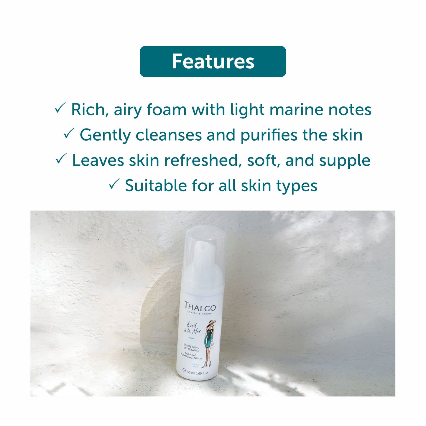 Thalgo Foaming Cleansing Lotion - 50ml