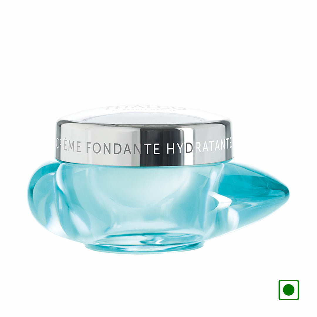 Thalgo hydrating melting cream jar with silver lid