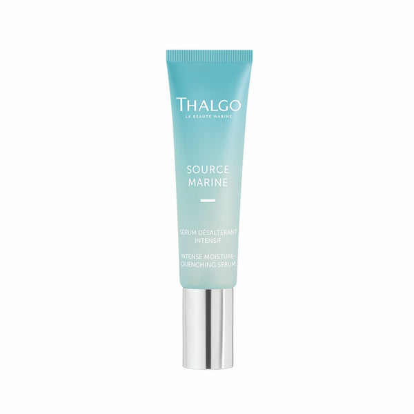 Thalgo Source Marine serum tube with teal top and silver base