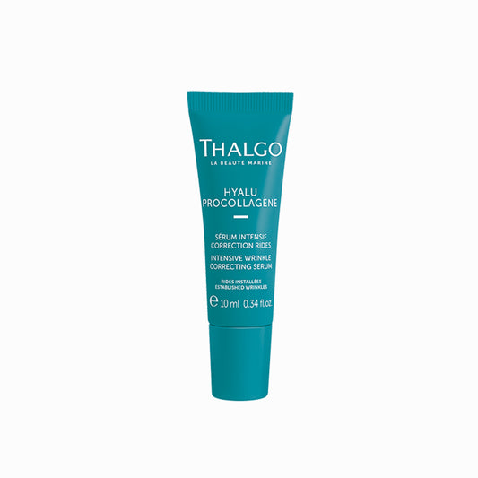 Thalgo intensive wrinkle-correcting serum in teal squeeze tube, 10 ml