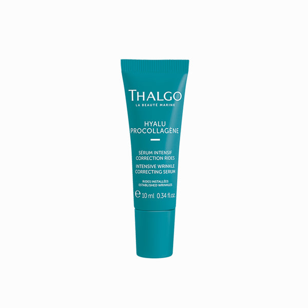 Thalgo intensive wrinkle-correcting serum in teal squeeze tube, 10 ml