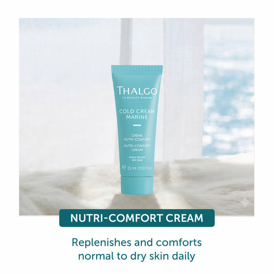 Thalgo Cold Cream Marine nutri-comfort cream tube, 15ml, with comfort label