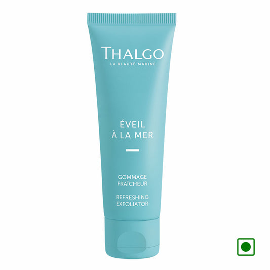 Thalgo refreshing exfoliator tube, aqua blue, 50 ml