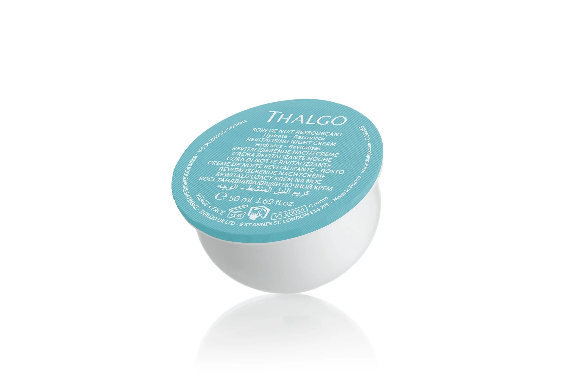 Thalgo Revitalising Night Cream Refill - 50ml Sabnatural