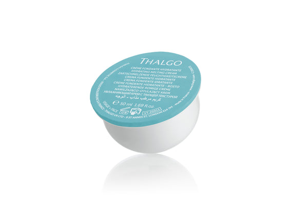 THALGO Source Marine Hydrating Melting Cream refill jar with teal lid, 50ml