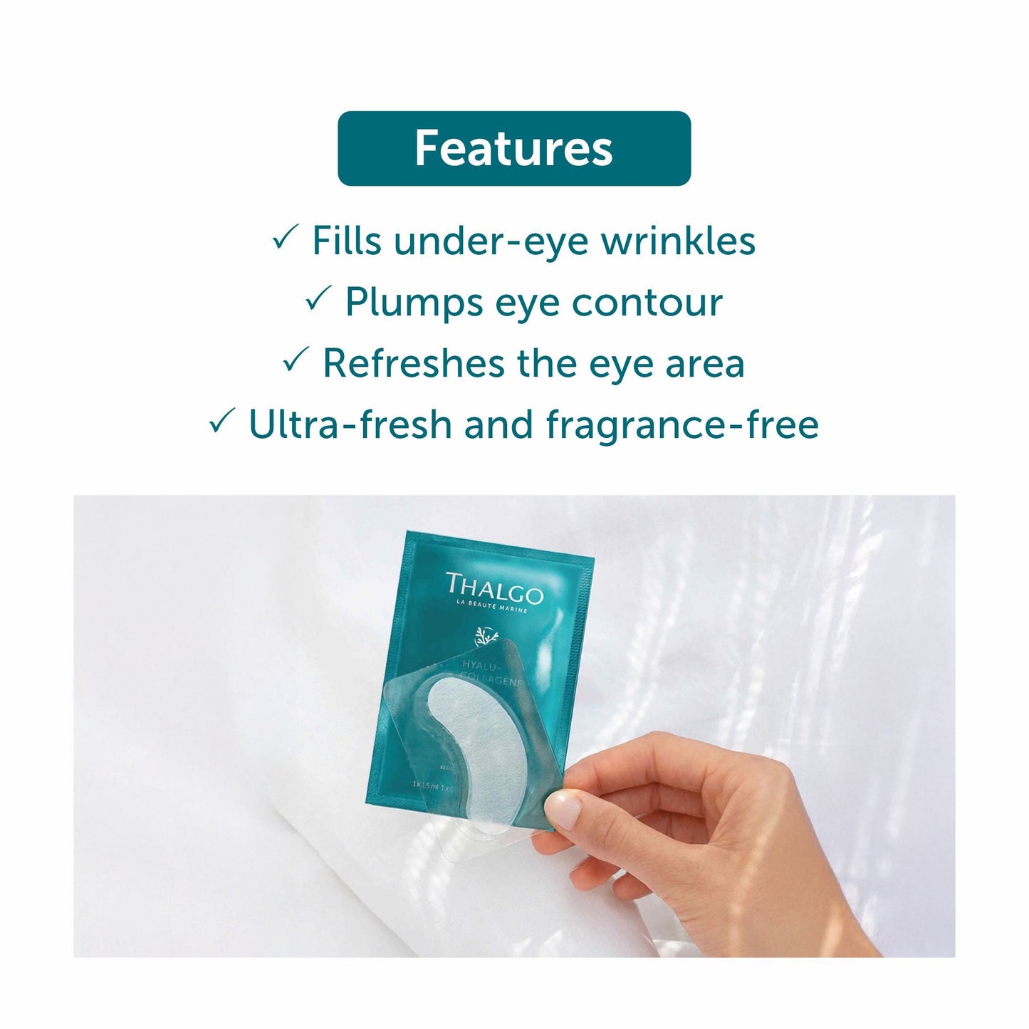 Thalgo Wrinkle-Correcting Pro Eye Patches - 8x2patch(12 ml)