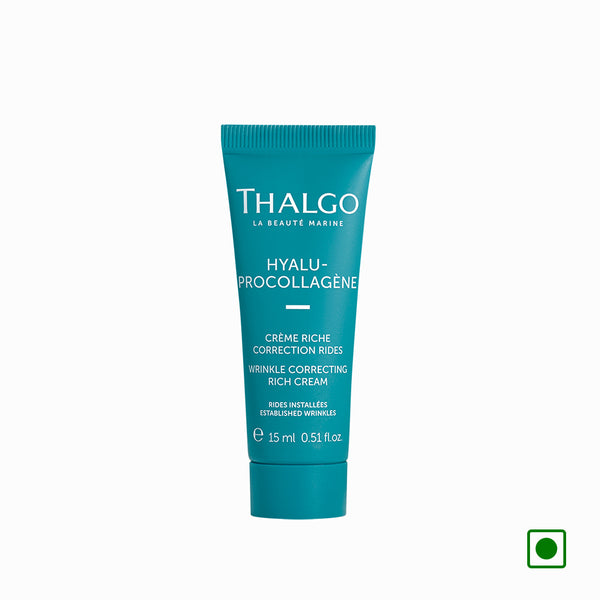 THALGO Hyalu-Pro Collagen wrinkle-correcting rich cream tube, 15 ml